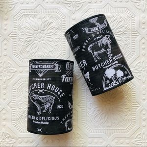 Handmade Farmhouse Tin Can Decor